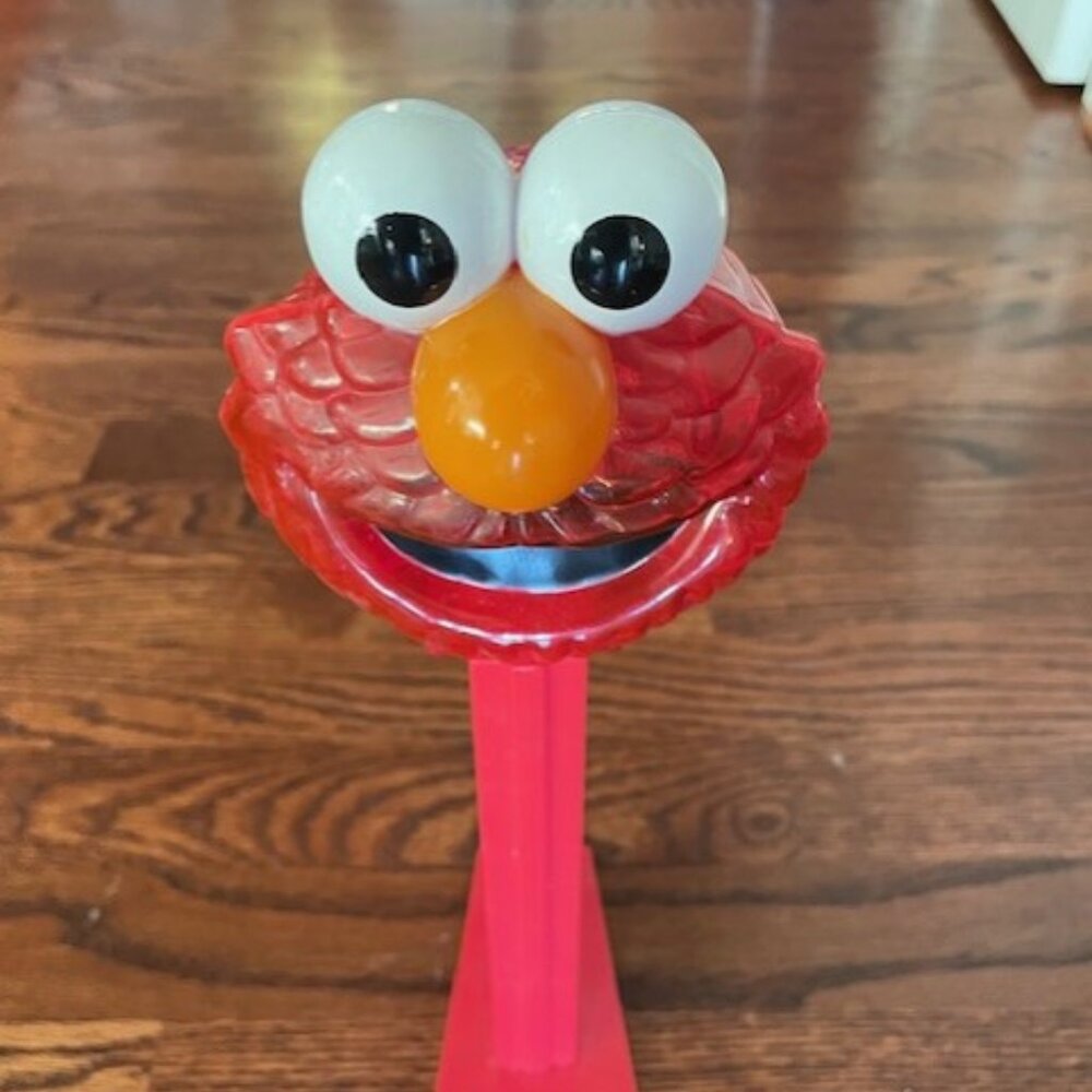 Sesame Street Elmo Giant Musical PEZ Dispenser 12 Inch Untested